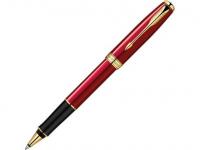 Ручка-роллер Parker Sonnet T539 LaqRed GT чернила черные корпус красный 1859471