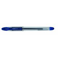 Index Ручка гелевая "Viza", 0,5 мм, синяя