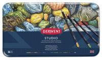 Derwent Набор цветных карандашей "Studio", 36 цветов