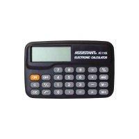 Assistant Калькулятор карманный "- AC-1105", 8-разрядный, черный
