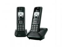 SIEMENS Телефон Gigaset А420 Duo Black (Dect, две трубки)