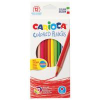 Carioca Карандаши цветные &quot;Carioca&quot;, 12 цветов, грифель 3 мм, шестигранные