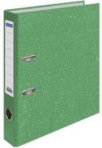 OfficeSpace Комплект папок-регистраторов "Мрамор", цвет: зеленый (в комплекте 10 штук) (количество товаров в комплекте: 10)