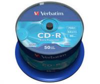 Verbatim 50 дисков 700Мб 52х DL Cake (43351)