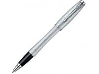 Ручка-роллер Parker Urban Premium T206 Silver-Blue CT чернила черные корпус серебристый 1906872