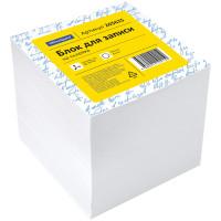 OfficeSpace Блок для записи на склейке, 8x8x8 см, белый