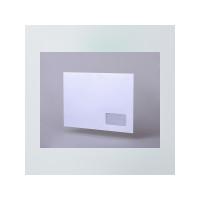 Постак Конверт "PostFix", С4 (229x324 мм), цвет белый, окно 45x90 мм, силиконовая лента, 90 г/м2, 500 штук (1606)