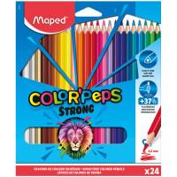 Maped Карандаши цветные &quot;Color&#039;Pepes Strong&quot;, 24 цвета