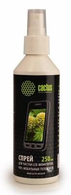 Cactus Спрей CS-S3002 для экранов ЖК мониторов 250мл