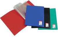 ErichKrause Папка для документов "Standard", А4, с 40 прозрачными листами-карманами, красная