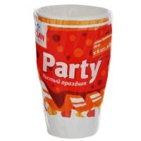 Paclan Набор одноразовых стаканов  "Party", 250 мл, 6 штук