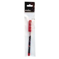 Index Ручка шариковая "Elbrus", 0,5 мм, красная