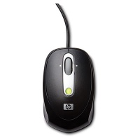 HP Laser Mobile Mini Mouse Black