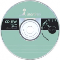 Smart Диск cd-rw  track 700 mb 80 min 4-12х slim