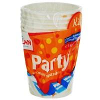 Paclan Набор одноразовых стаканов  "Party. Kids", 250 мл, 6 штук