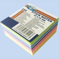 CENTRUM Стикеры бумажные, 50x50 мм, 250 листов, 7 цветов