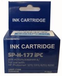 Solution Print Картридж струйный SP-H-177 iPC, совместимый с HP 177 (C8774HE), фото-голубой