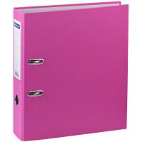 OfficeSpace Папка-регистратор "OfficeSpace", А4+, 70 мм, бумвинил, розовая