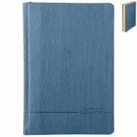 Index Ежедневник датированный на 2019 год "Altero", А5, 168 листов, цвет обложки синий