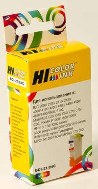 Hi-Black Картридж струйный "Hi-Black", совместимый с "Canon" BCI-24 Сolor, цветной
