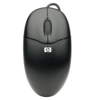 HP 3-button USB Laser Mouse Black