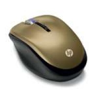 HP 2.4GHz Wireless Optical Mobile Mouse Butter Gold