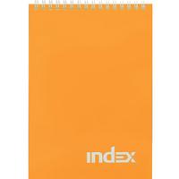Index Блокнот "Index", на гребне, оранжевый, А5, 40 листов в клетку