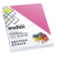 Index Бумага цветная "Color", А4, 80 г/м2, 100 листов, ярко-розовый
