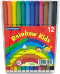 Centropen Фломастеры "Rainbow Kids", 12 цветов