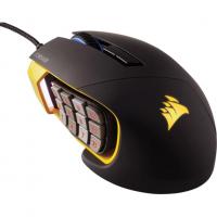 Corsair Gaming Scimitar RGB черно-желтый
