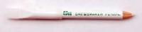 Prym Меловой карандаш со стирающей кисточкой, 11 см, белый