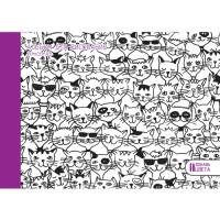 Канц-Эксмо Альбом для рисования "Мир кошек", 20 листов