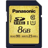 Panasonic sdhc 8gb class 10 uhs-i 90mb/s (rp-sdub08gak)