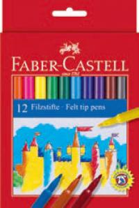 Faber-Castell Фломастеры "Замок", 12 цветов