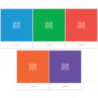 Artspace Комплект тетрадей "Моноколор. Color desing", А5, 96 листов, клетка (5 тетрадей в комплекте) (количество товаров в комплекте: 5)