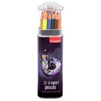 Bruynzeel Набор цветных карандашей "Back to School", 12+6 штук