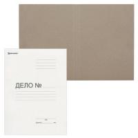 BRAUBERG Папка картонная, без скоросшивателя "Дело", А4, плотность 280 г/м2, до 200 листов