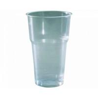 Мистерия (посуда) Набор стаканов одноразовых для холодных напитков, прозрачный (12 штук по 0,5 л)
