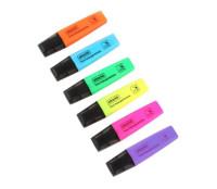 ATTACHE Набор маркеров выделителей текста "Colored", 1-5 мм, 6 маркеров