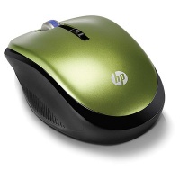 HP 2.4GHz Wireless Optical Mobile Mouse Leaf Green