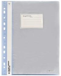 Silwerhof Блок-папка с 30 файлами и перфорацией "Classic", синяя