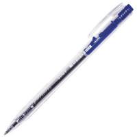 Staff Ручка шариковая автоматическая, корпус прозрачный, линия 0,35 мм, синяя
