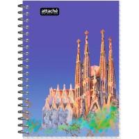 Attache Selection Бизнес-тетрадь на гребне "Travel Spain", А6, 80 листов, клетка
