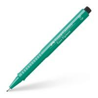 Faber-Castell Ручка капиллярная "Ecco Pigment", 0,5 мм, зеленые чернила