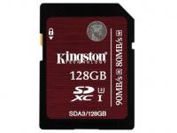 Kingston Карта памяти SDXC 128GB Class 10 SDA3/128GB