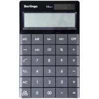 Berlingo Калькулятор настольный, 12 разрядов, двойное питание, 165x105x13 мм