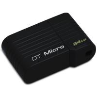 Kingston 64GB DataTraveler Micro (DTMCK/64GB) USB 2.0 Черный