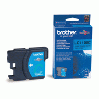 Brother Картридж струйный "Brother", (LC-1100С) DCP-6690CW/385C, MFC-990CW, голубой, оригинальный