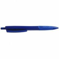 Index Ручка шариковая автоматическая "Vinson", непрозрачный корпус, масляные чернила, 0,7 мм, синяя