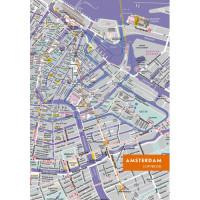 Канц-Эксмо Тетрадь для конспектов "Графика. Карта Амстердама", А4, 96 листов, клетка